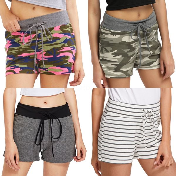 

new summer black grey sport shorts women casual shorts workout waistband skinny short drop shipping#6701, White;black