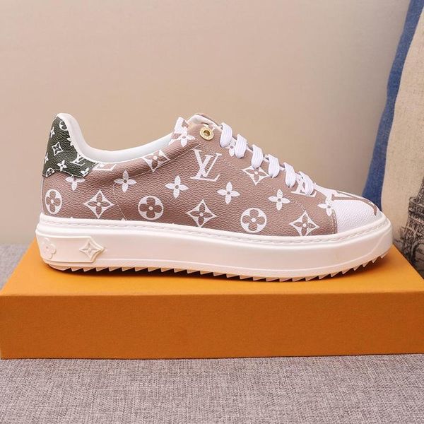 

fashion shoes for men women lace up thick sole mens sports shoes with original box flats chaussures de femmes drop ship