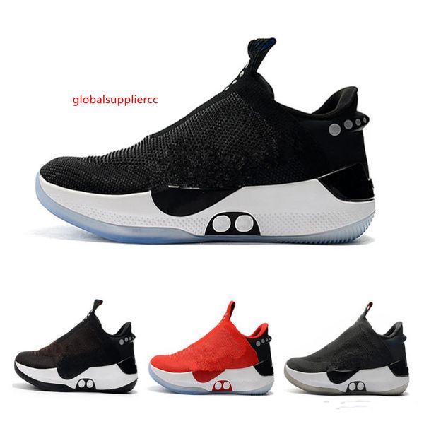 

2019 new arrival adapt bb black white pure platinum basketball shoes for mens outdoors sports sneakers size 40-46, Black;green