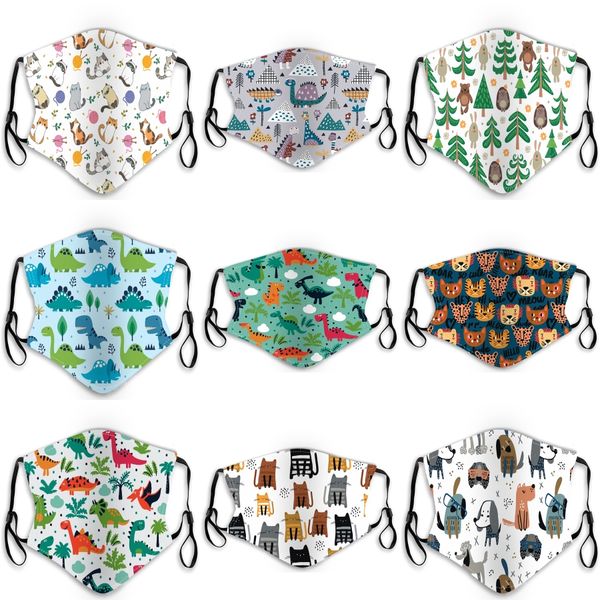 

kn90 children masks with breathing valve n90 child mask dustproof five-layer protective mask 0-10 years old#971