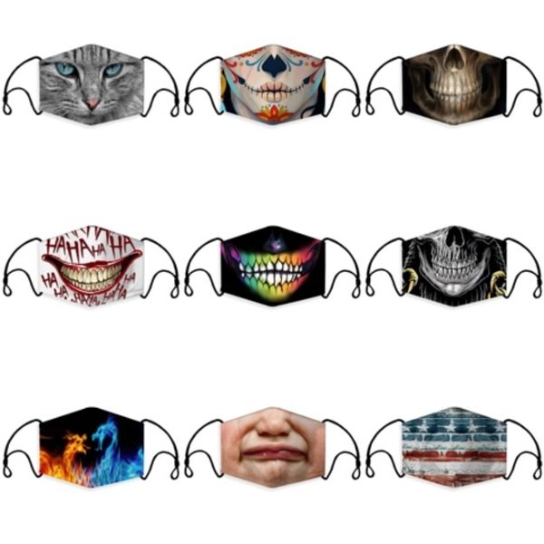 

pm2.5 mouth masks anti dust , smoke, s, gas face mask reusable mask without filters 50pces mk05#869