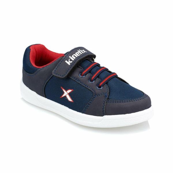 

flo lenko navy blue male child sneaker shoes kinetix, Black