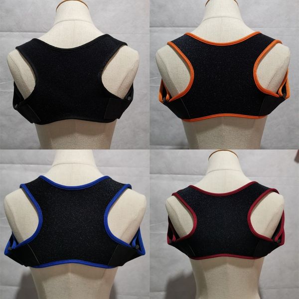 

back correction belt elastic black soft position orthosis correct hunchback posture corrector dult men women suitable 11 5sm b2, Black;blue