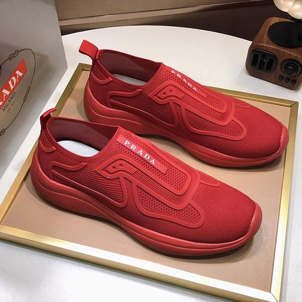 

new men shoes sports slip on zapatos hombre fashion shoes footwears with origin box luxury fabric sneaker scarpe da uomo men shoes casual