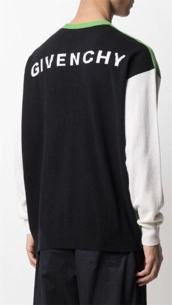 

famous mens sweaters fashion mens casual round long sleeve sweaters men women letter printing asian size:s-xxl, White;black