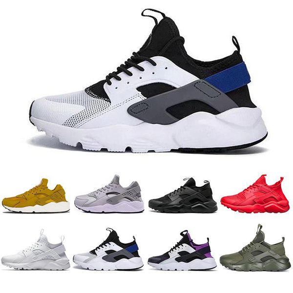 

huarache running shoes 4.0 1.0 men women shoes triple white black red grey huaraches mens trainers sports sneakers 36-45