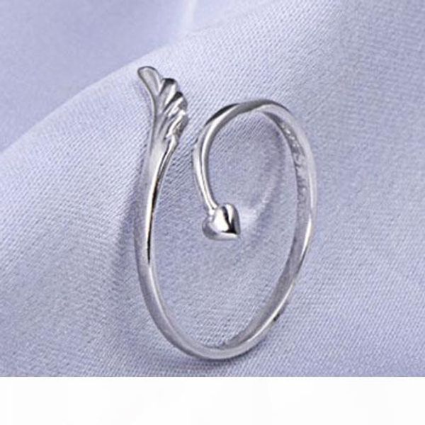 

american jewelry china export real 925 sterling silver ring jewelry heart wing fashion personality goods
