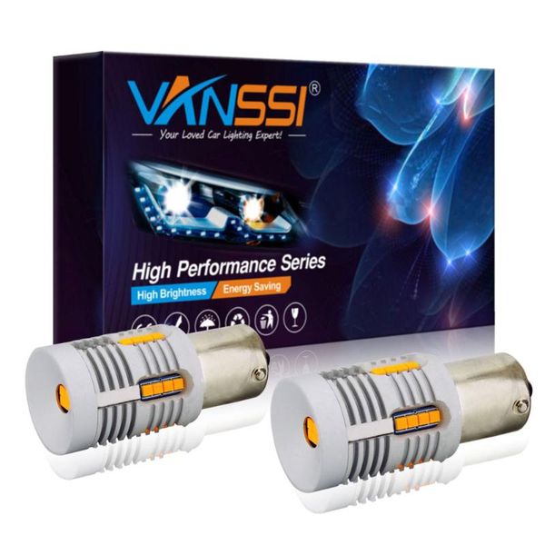 

vanssi 7507 bau15s py21w led turn signal light built-in resistor t20 7440 7440na wy21w led canbus no hyper flash amber yellow