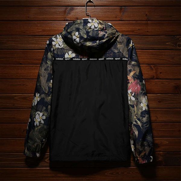 

mens jackets autumn sun protection coat thin windbreakers outdoor sport camouflage jacket streetwear 00, Black;brown
