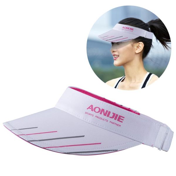 

new adjustable men women sun-protective hat with wide brim ultraviolet-proof cap visor cap for fishing marathon running cycling, Black
