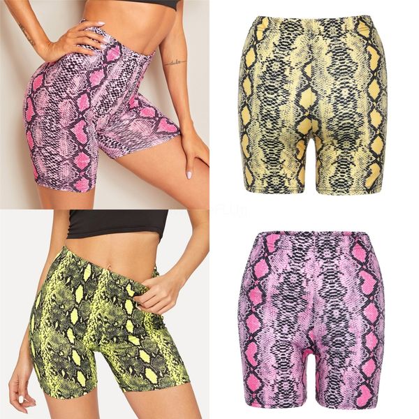 

large size summer thin section five points ice silk movement fitness high yoga shorts female tight hip lift abdominal wear#436, White;red