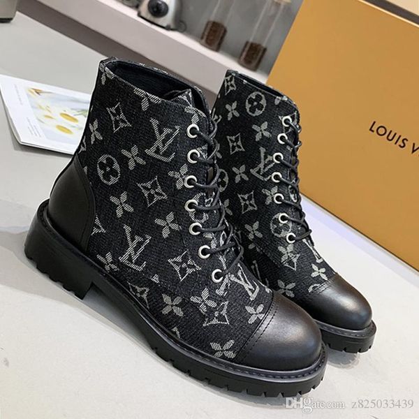 

2020 fashion boots womens shoes botas de mujer luxury women shoes fashion type leather bottes femmes with box lady booties shoes fashion foo