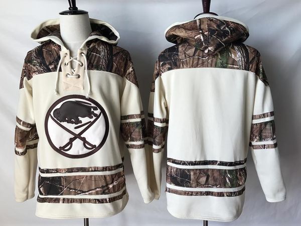 

2019 new buffalo sabres old time hockey jerseys camo custom hoodie pullover sweatshirts sport winter jacket, Black;red