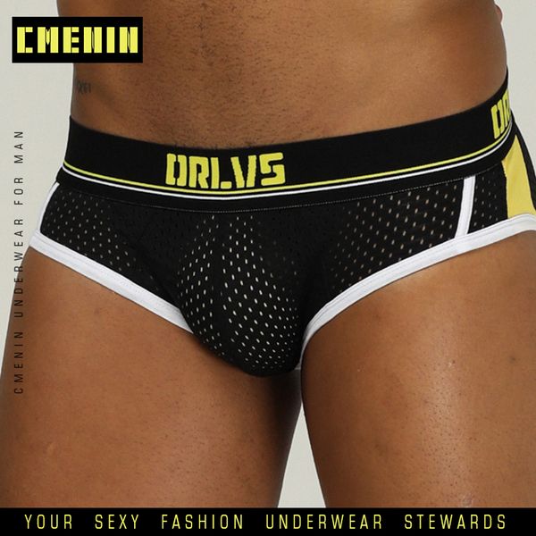 

men underwear male panties briefs cotton gay breathable jockstrap mens u pouch biniki underpants hombre cuecas or192, Black;white