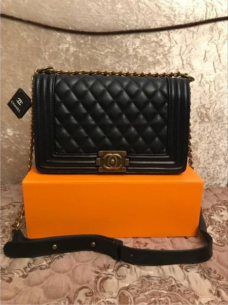 

2020 new fashion shoulder bag gold chain ladies handbag pu messenger bag sale