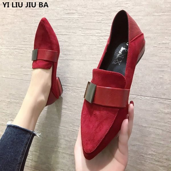 

2020 new autumn women shoes woman fashion shallow slip on low heels casual shoes woman non-slip walking zapatos de mujer, Black