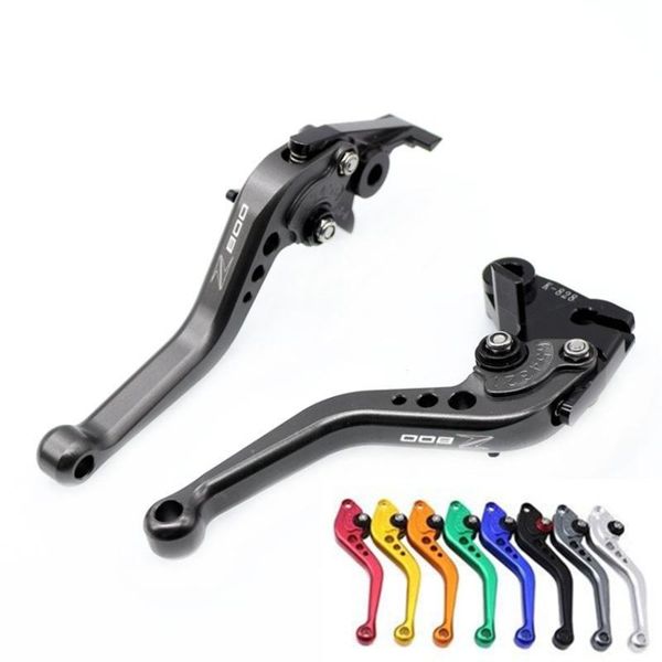 

мотоцикл короткие тормозные рычаги сцепления для z800 2013 2014 2020 2020 логотип z800