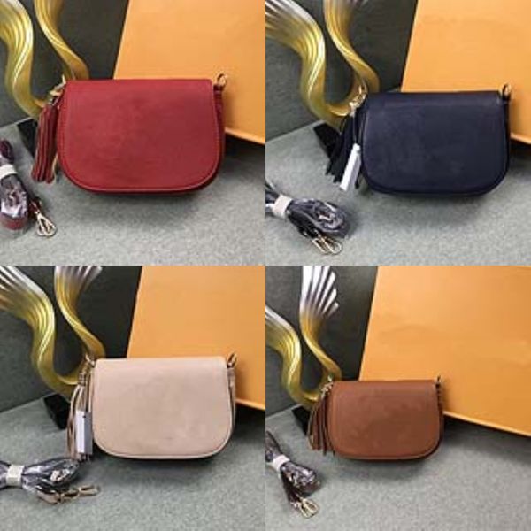 

new 2020 cloud handbag lady tide soft leather dumpling pleated thick chain cross body bag fashion armpit women bag#567