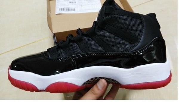 

2020 shoes storage sneake boy girl mens and womens 11s bred high black red basketball shoes sneakers for men sports shoes concord 4-13