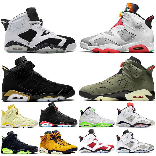 

топ продажа hare floral dmp travis скоттс medium olive 6 6s mens basketball обувь желтый кактус джек светоотражающие bugs bunny спортивные к, White;red