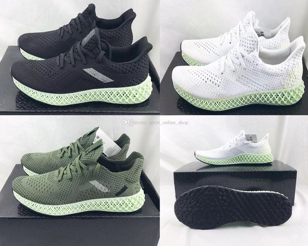 

2019 futurecraft alphaedge 4d asw y-3 runner y3 running shoes mens outdoor sports shoe size39~46with box, White;red