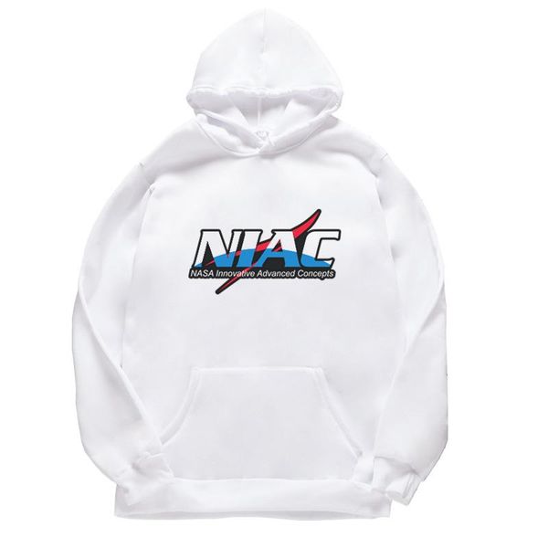 

mens sweatshirt hip hop nasa fashion long sleeve designer jumper sweetheart spacecraft casual mens designer hoodies, Black