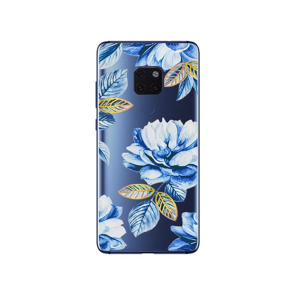 

мода горячая мягкая оболочка окрашена цветы чехол для iphone 11 pro max anti-падения protect cover ударопрочный
