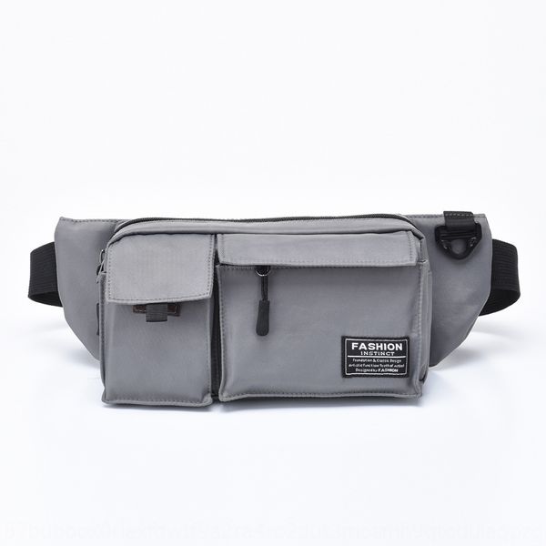 

8owv7 new polyester waist men's polyester outdoor waterproof travel fitness running running backpack backpack waist bag single shoulder
