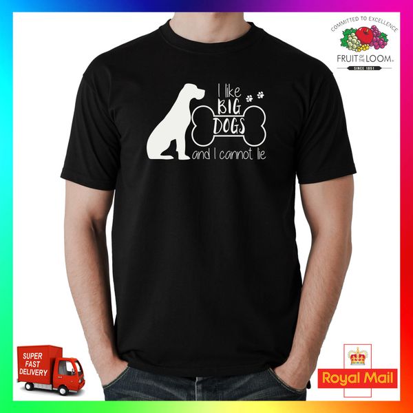 

I like big dogs and I cannot lie T shirt tshirt tee funny pup Doge pupper Heck