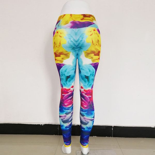 

leggings for ladies 2020 new printed leggings high waist hips stretch leggings running fitness leggins mujer gothic 38, Black