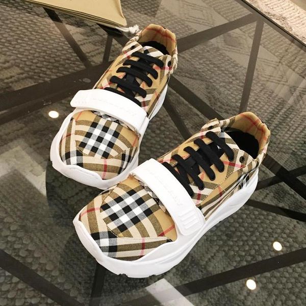

fashion sneakers mens large size herren sportschuhe vintage check cotton sneaker luxury mens shoes casual zapatos de hombre sale