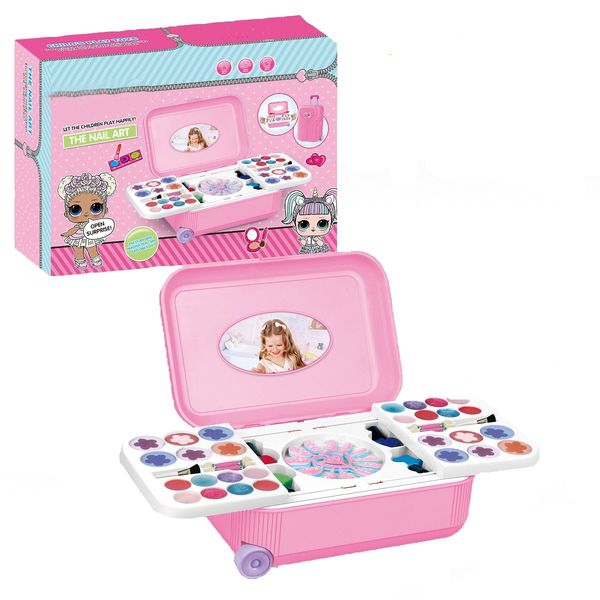 

multiful layer case package wholesale factory direct sale kids makeup set for girls non toxic for kids 5+ years old