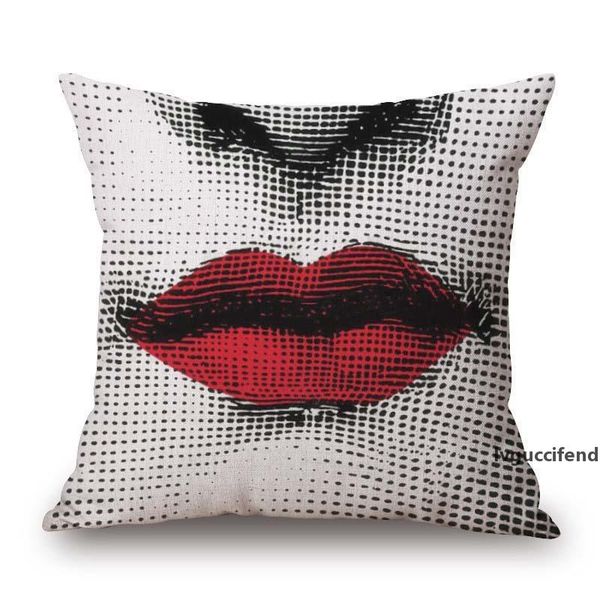 

2017 new factory direct sale cotton linen throw pillow case square cover home tree pattern ing