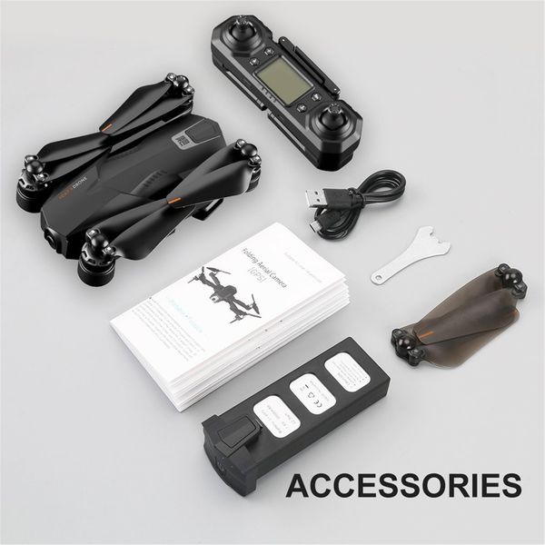 

kakbeir icat3 brushless gps drone optical flow positioning drone rc folding drone rc helicopter aircraft with 4k hd camera