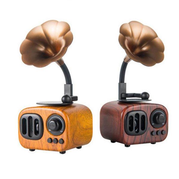 

bluetooth speaker american retro nostalgic imitation leave machines wireless bluetooth loudspeaker box tf usb mini wireless speaker 2 colors