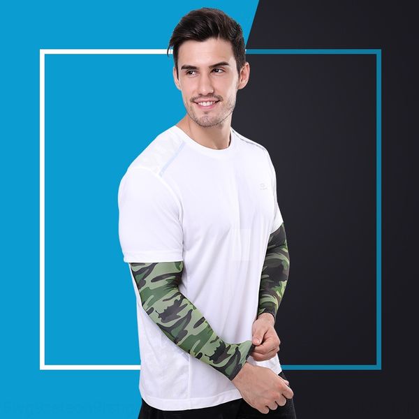 

sunscreen cycling protective arm sleeve men's and women's cold blank outdoor sports protective outdoor sports straight sleeve