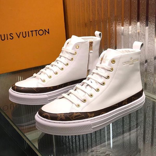 

2020 men shoes sneaker boot ankle boots with box zapatos de hombre men shoes fashion boots luxury designers chaussures pour hommes drop ship