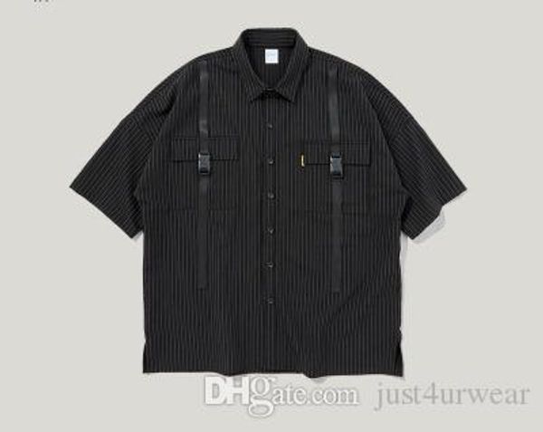 

mens seasons ins sell fashion loose shirts turn-down collar casual striped shirts male patchwork breathble clothing, White;black