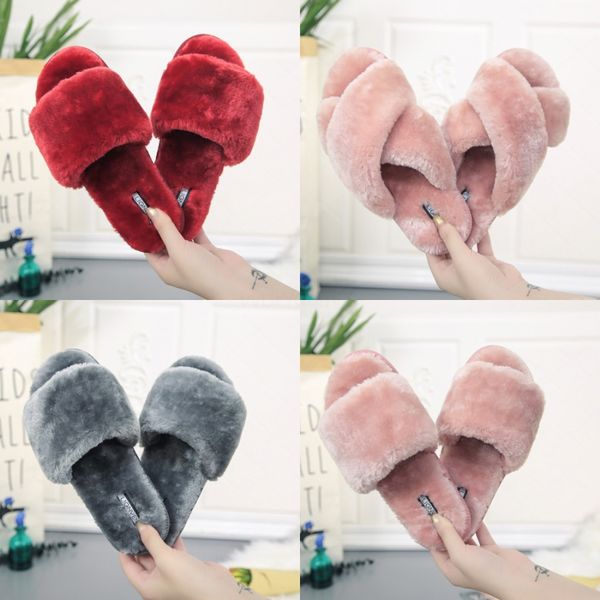 

new low heels suede women designer sandals lady fashion casual beach shoes female slippers green khaki black pink color 111 l25#396