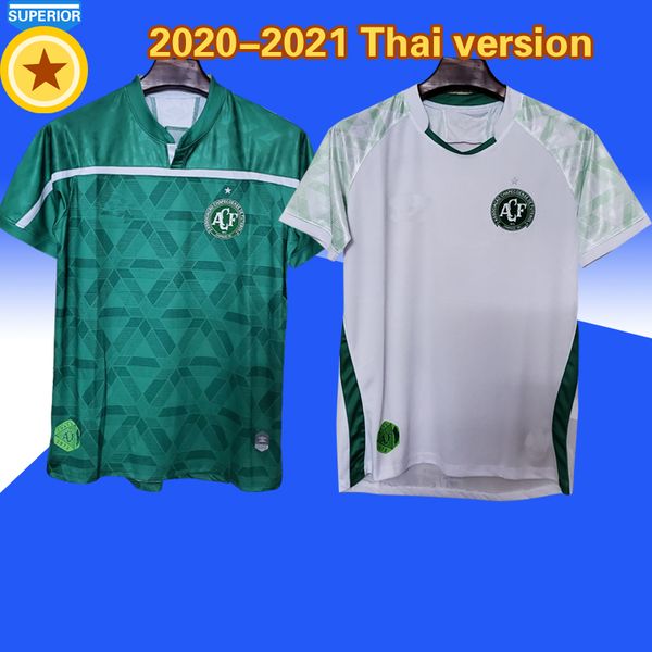 

20-21 шапекоэнсе трикотажные изделия футбола 20/21 мужские рубашки футбола зеленый белый настроены футбольную форму, Black;yellow