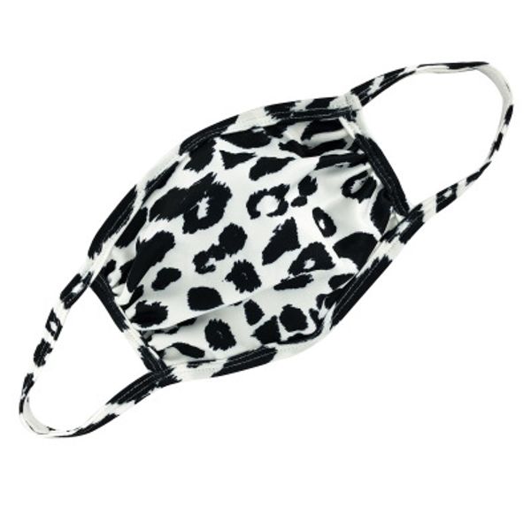 

ot leopard spot i silk riding mask outdoor party sports mask wrist band multi-purpose magic scarf party masks dc18#561, Black