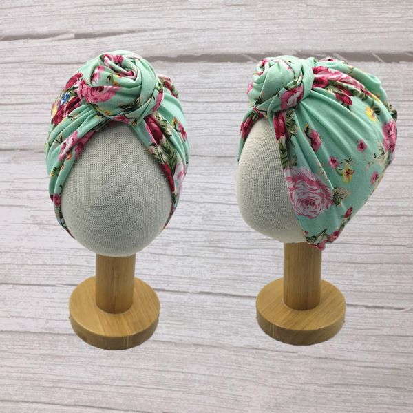 

new printed cap baby cap children's indian hat knotted baby hat hat, Yellow
