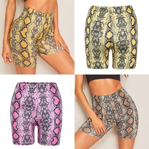 

large size summer thin section five points ice silk movement fitness high yoga shorts female tight hip lift abdominal wear#963, White;red