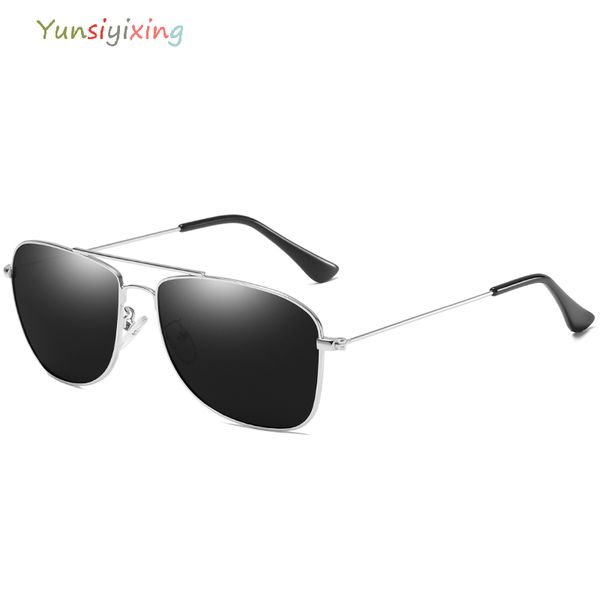 

yunsiyixing anti reflective sunglasses classical literature men women polarized light eyewear new gentleman summer essential, White;black