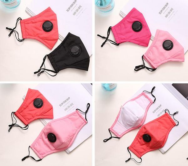 

designer face mask pm2.5 anti haze mouth cover mask dustproof protective masks with breath valve outdoor cycling face mask, Silver