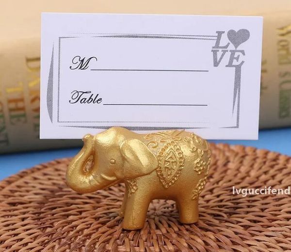 

wedding arrangement gifts wedding wedding supplies silver elephant elephant seat clip card holder seat folder clip