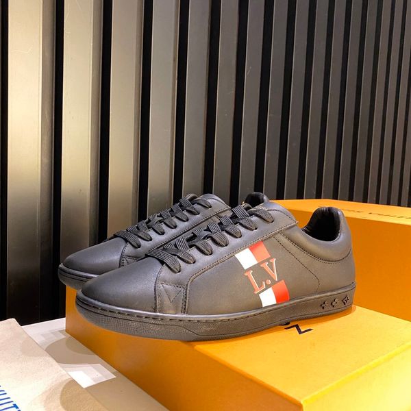 

2020 new luxembourg sneakers brand-name shoes trend casual shoes comfortable flat bottom fashion copy leather