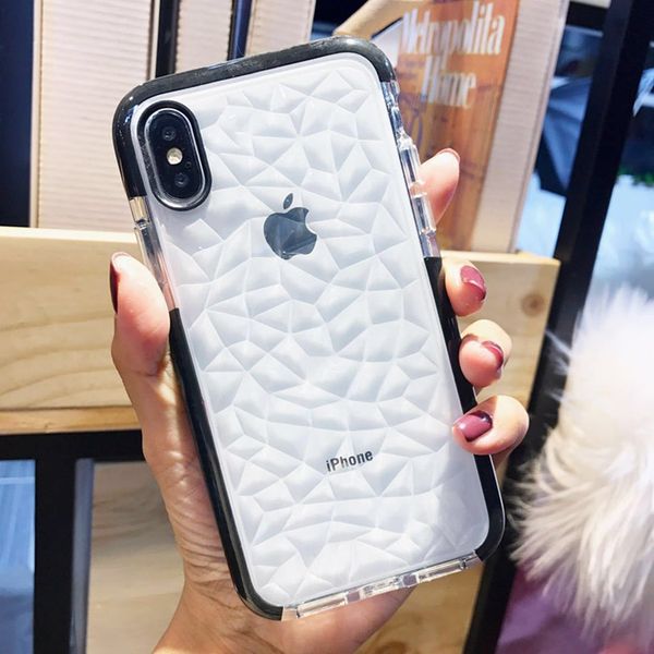

ripples glass tpu+plastics back hard cover for iphone xs max xs xr x 8 7 6plus