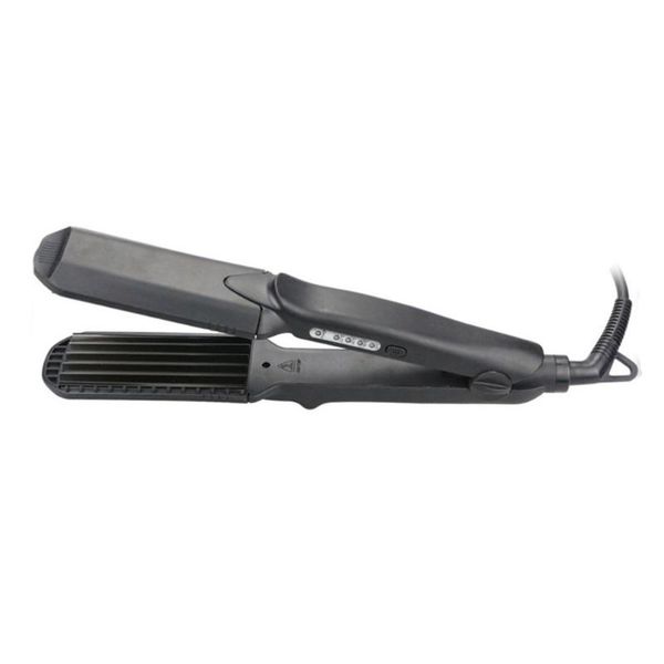 

multifunctional four-in-one plate hair straightener air bangs corn whisker plate perm ceramic straight, Black