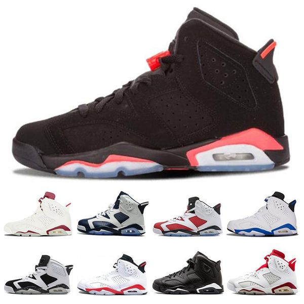 

infrared bred 6 6s men basketball shoes green suede gatorade unc oreo carmine men sports sneakers designer trainers us 7-13